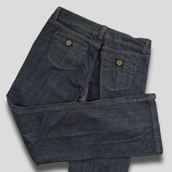 DKNY HIGH RISE VINTAGE VIBES CLASSY CHARCOAL BLACK DENIM JEANS SIZE 10 - Picture 2 of 9